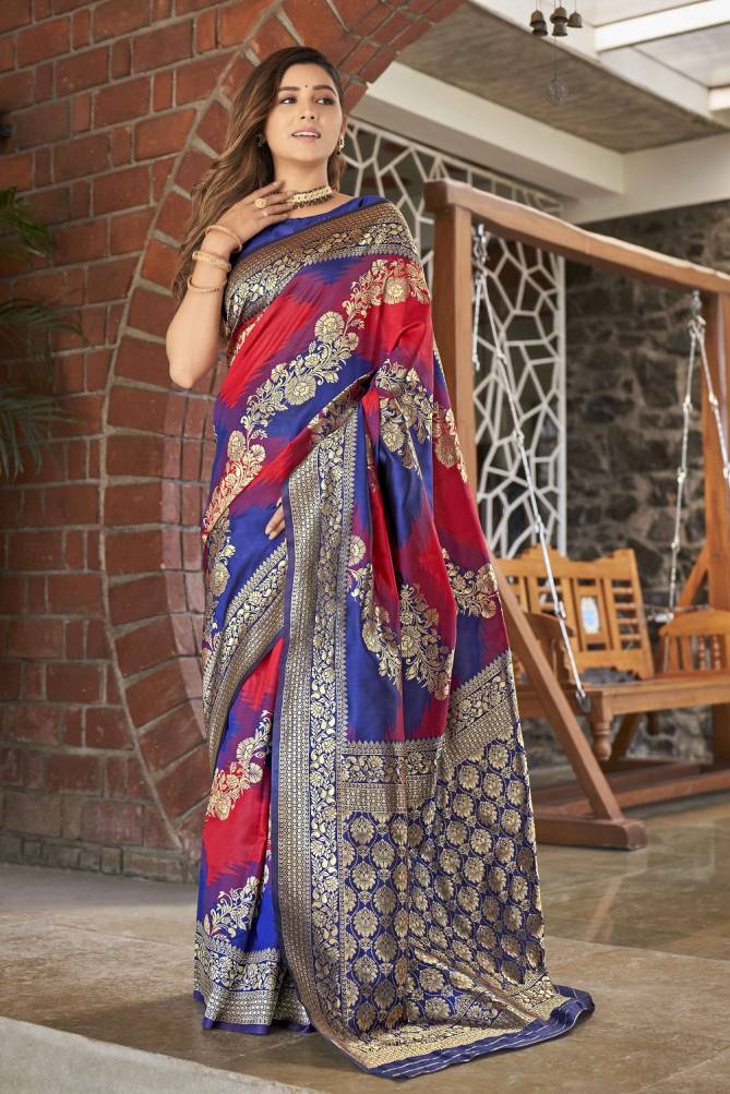 Manohari Hit Colour 25 Fancy Exclusive Wear Wholesale Banarasi Silk Sarees Catalog